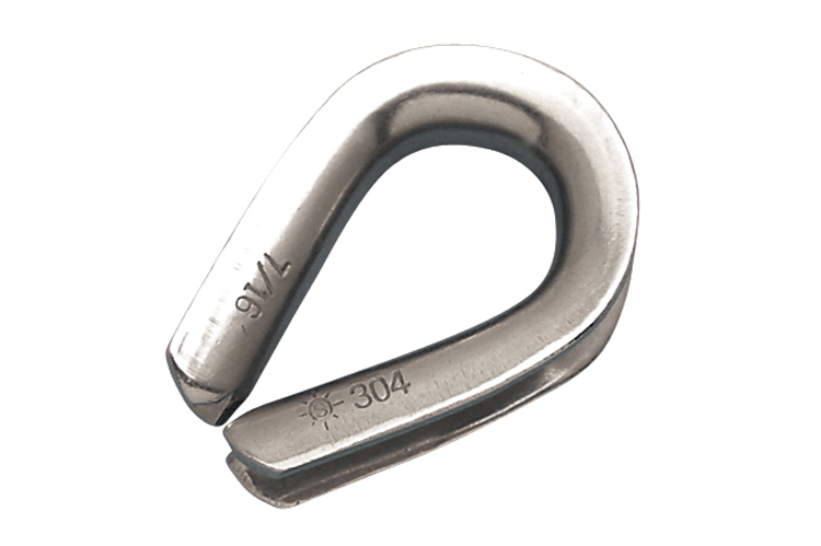 Stainless Steel Fed. Spec Thimble, Federal Specification: FF-T-276B, Type III, S0125-FS05, S0125-FS07, S0125-FS08, S0125-FS10, S0125-FS13, S0125-FS14, S0125-FS16, S0125-FS20